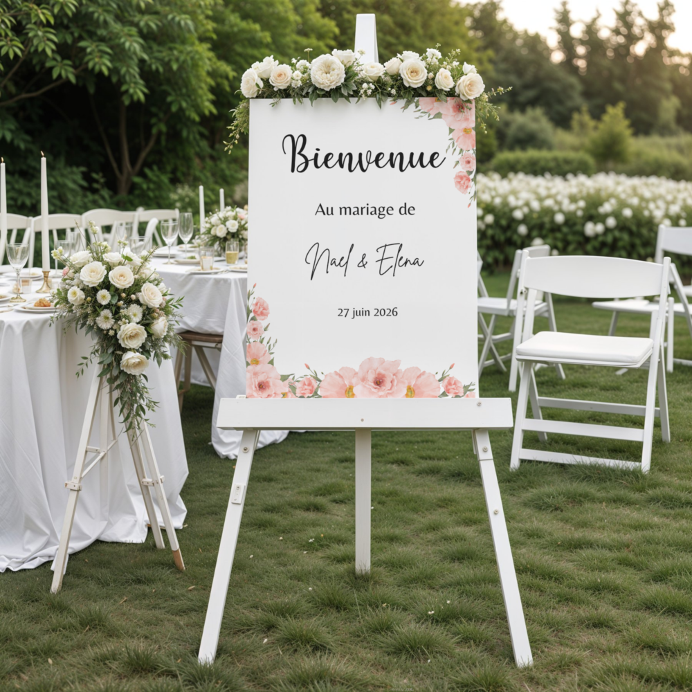 Panneau bienvenue