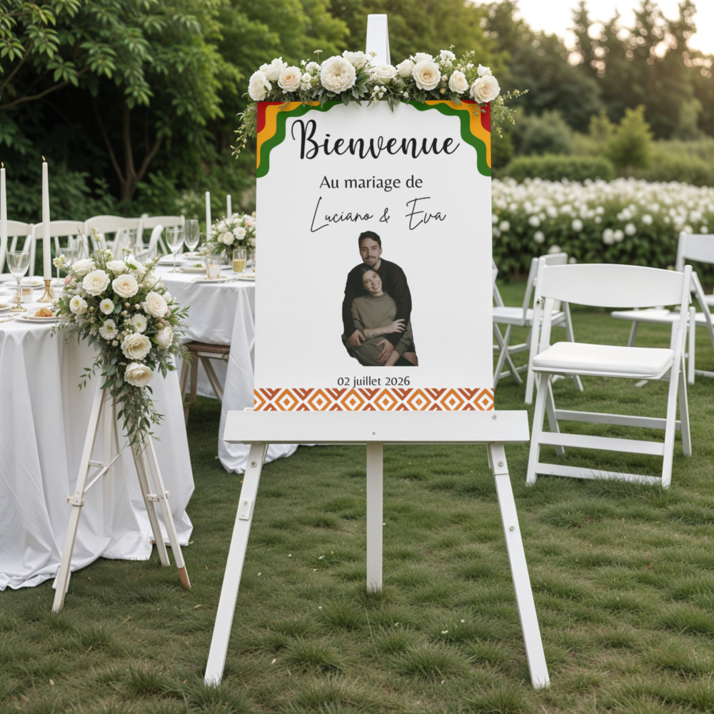 Panneau bienvenue