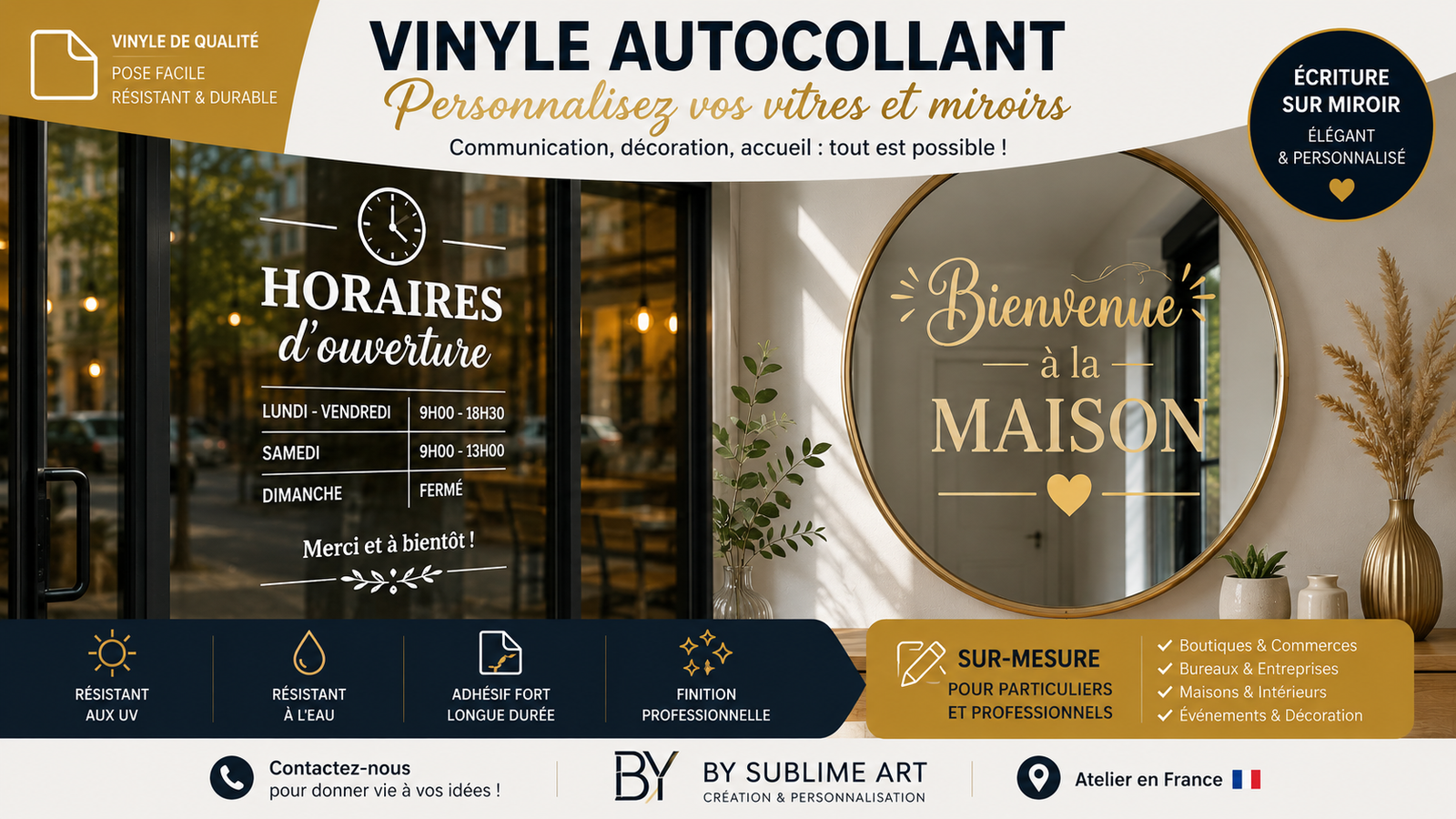 Découpe de vinyle autocollant